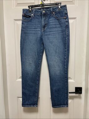 GAP | Universal Slim Boyfriend | Demin | Dark Alba | Jeans | MidRise |Size 8/29R